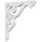 Ekena Millwork Finley Architectural Grade PVC Bracket, 5/8"W X 10"D X 10"H BKTP01X10X10FI - alternate 1